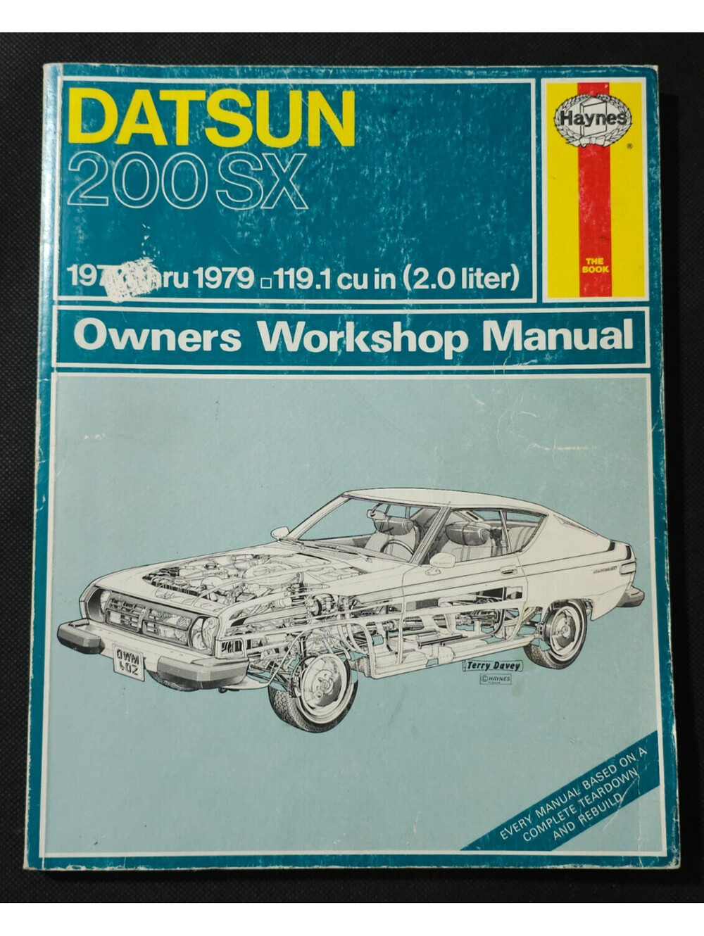 1977 1978 1979 Datsun 200SX 2-Door Hardtop Coupe Owners Repair Manual By Haynes
